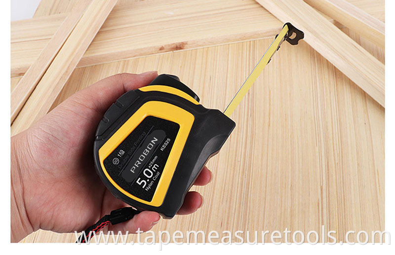 3m 5m 7.5m 10m Retractable Tape Measure Self-locking Rubber Measuring Tape